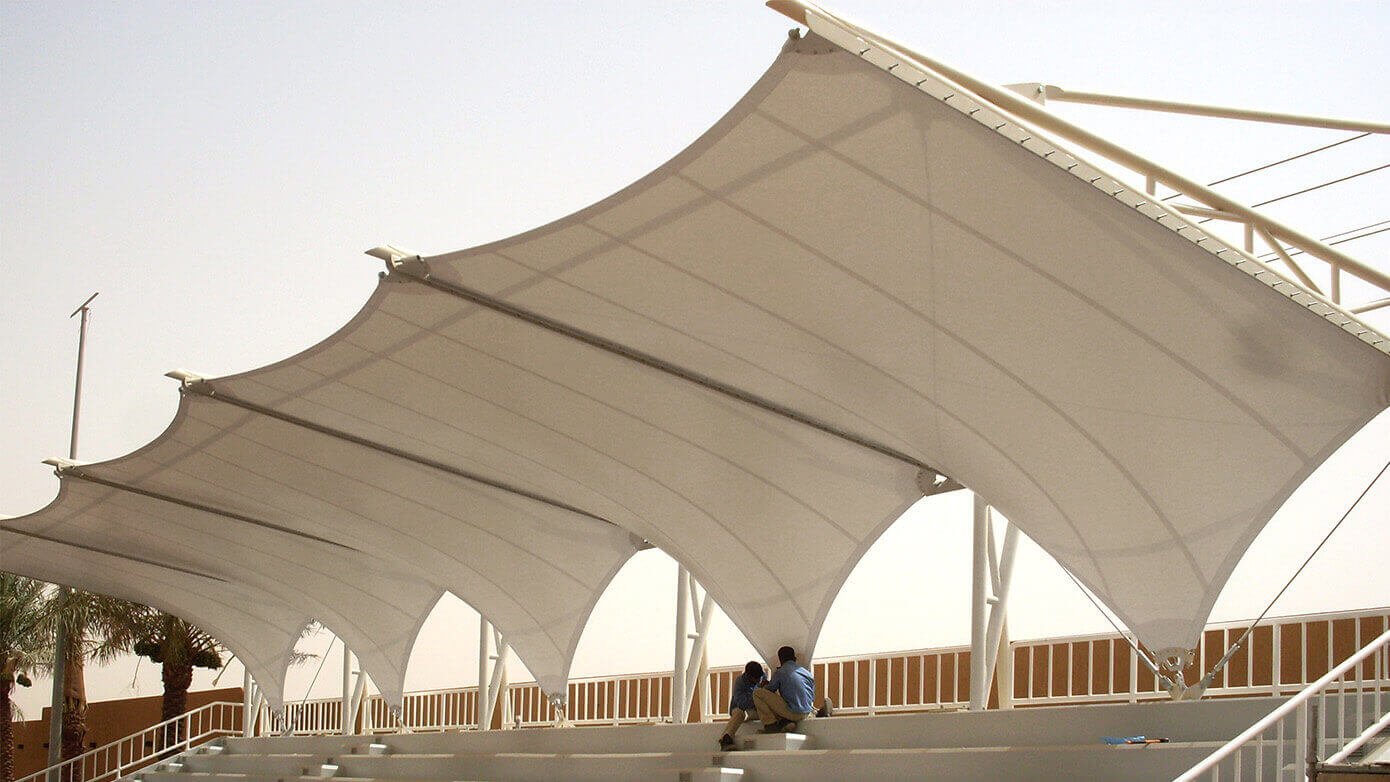 Model tenda membrane conical